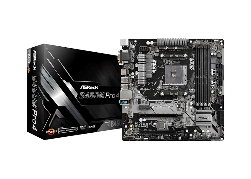 ASRock B450M Pro4 Motherboard