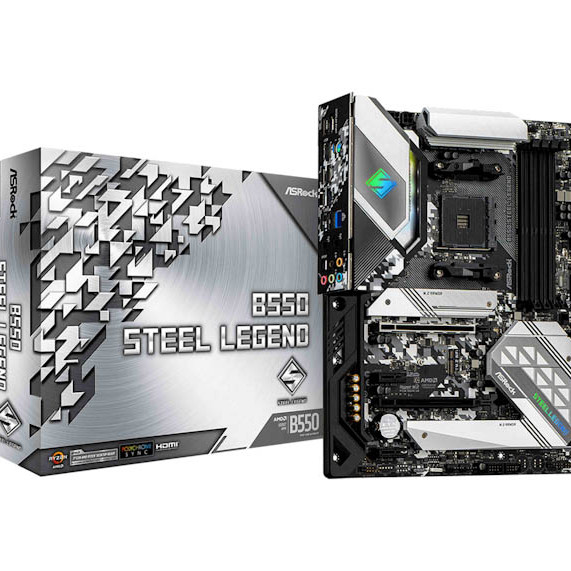 ASRock B550 Steel Legend Motherboard