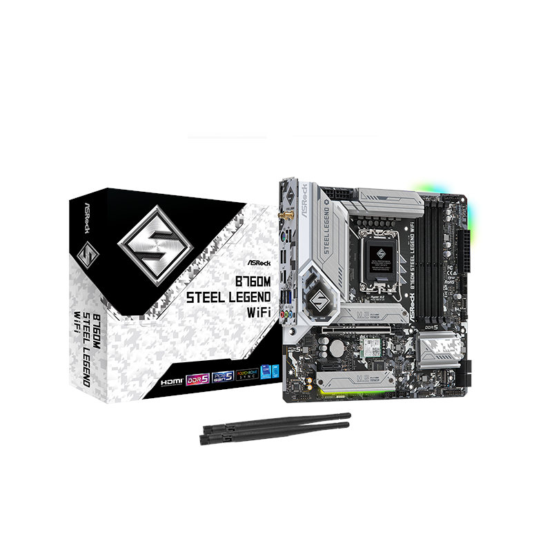 ASRock B760M Steel Legend WiFi Motherboard