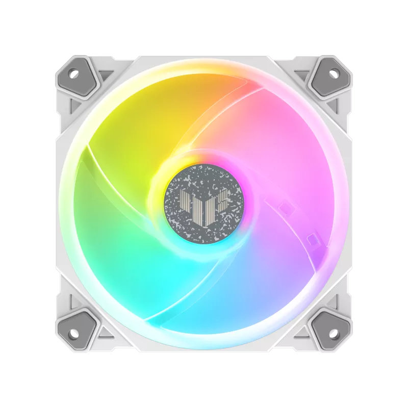 Asus TUF Gaming TF120 ARGB Cabinet Fan - Triple Pack with ARGB Controller (White)