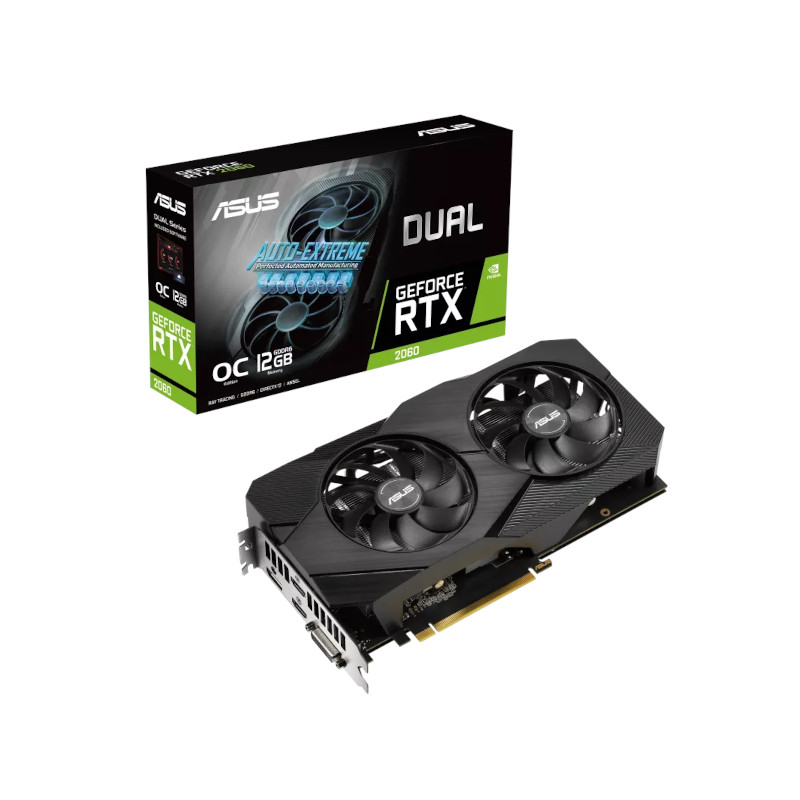 Asus Dual GeForce RTX 2060 Evo OC Edition 12GB GDDR6