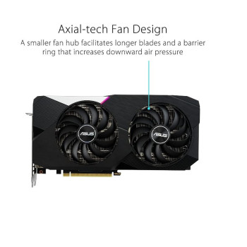 Asus Dual GeForce RTX 3060 Ti V2 OC Edition 8GB GDDR6