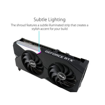 Asus Dual GeForce RTX 3060 Ti V2 OC Edition 8GB GDDR6