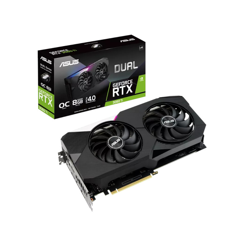 Asus Dual GeForce RTX 3060 Ti V2 OC Edition 8GB GDDR6
