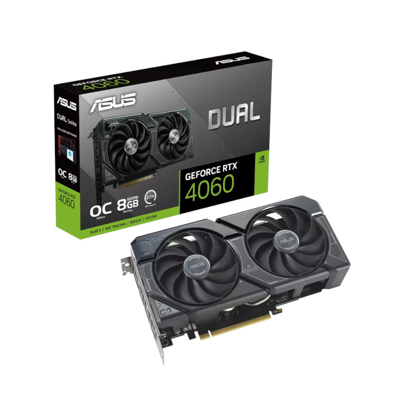 Asus Dual GeForce RTX 4060 OC Edition 8GB GDDR6