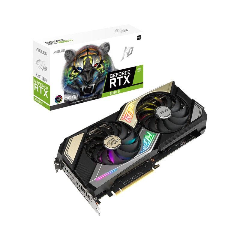 Asus KO GeForce RTX 3060 Ti V2 OC Edition 8GB GDDR6