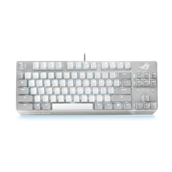 Asus ROG Strix Scope NX TKL Moonlight White Gaming Keyboard (Red Switches)