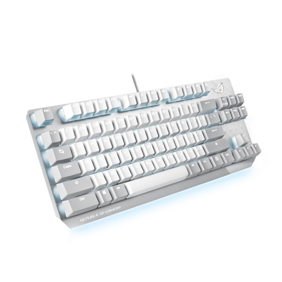 Asus ROG Strix Scope NX TKL Moonlight White Gaming Keyboard (Red Switches)