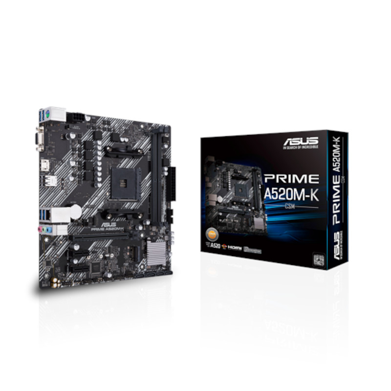 Asus Prime A520M-K/CSM Motherboard Asus Prime A520M-K/CSM Motherboard