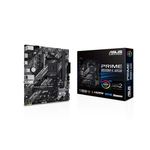 Asus Prime B550M-K ARGB Motherboard