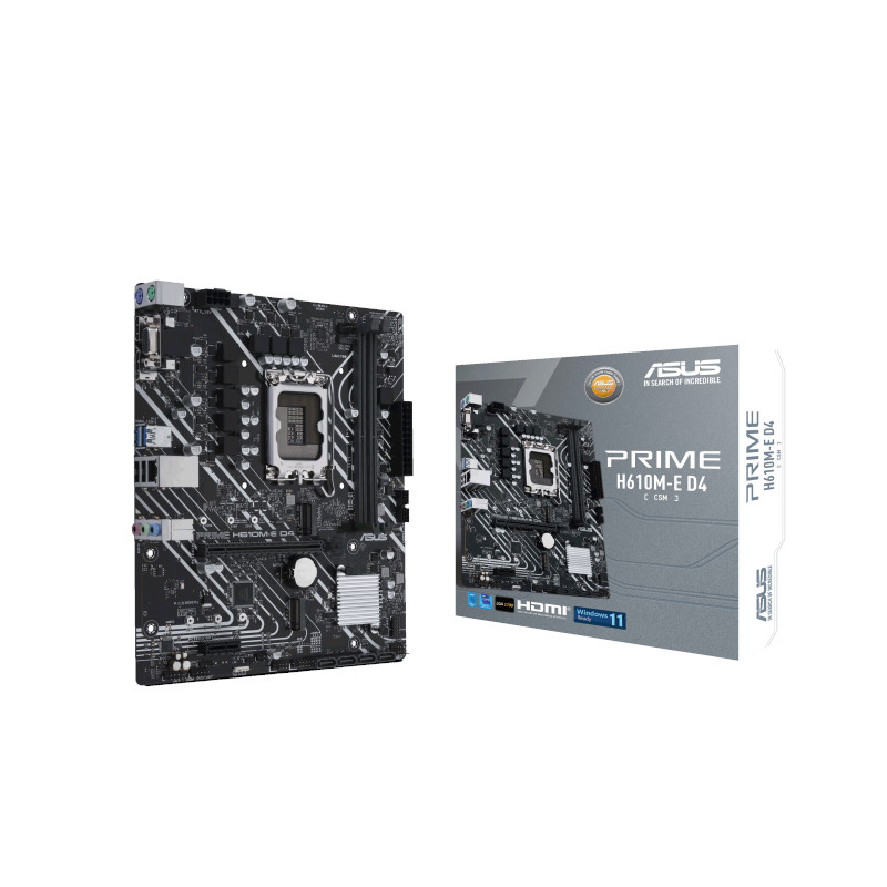 Asus Prime H610M-E D4-CSM Motherboard