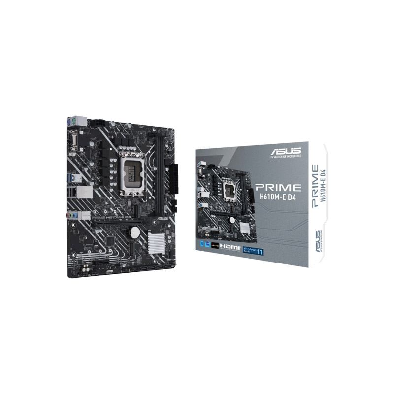 Asus Prime H610M-E D4 Motherboard Asus Prime H610M-E D4 Motherboard