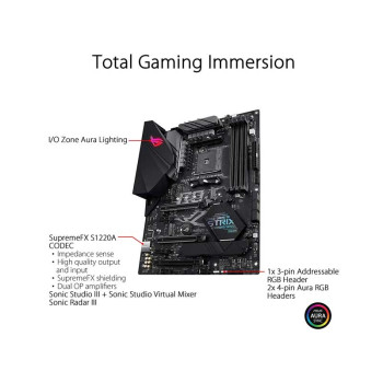 Asus ROG Strix B450-F Gaming II Motherboard Asus ROG Strix B450-F Gaming II Motherboard