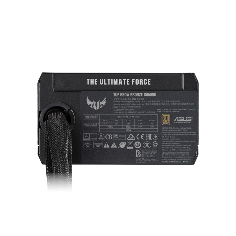 Asus TUF Gaming 650 Watt Bronze Power Supply