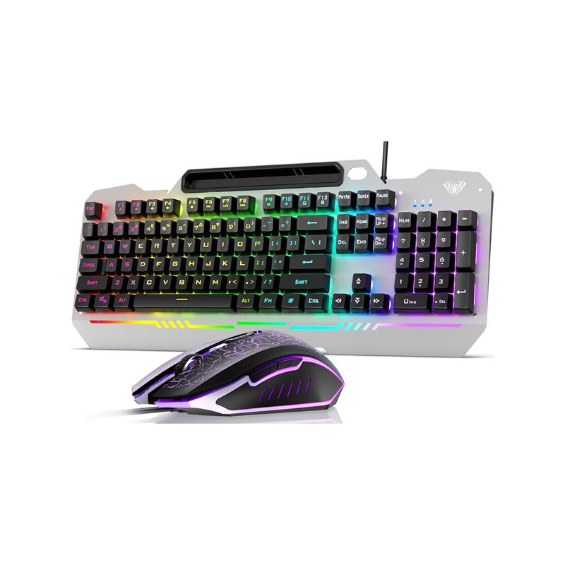 AULA T102 Gaming Keyboard and Mouse Combo