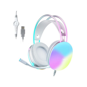 AULA S505 Wired RGB Gaming Headset - Green