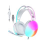 AULA S505 Wired RGB Gaming Headset - Pink