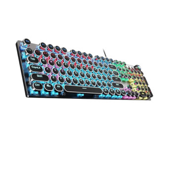 AULA F2088 Wired Mechanical Gaming Keyboard Without Handrest  (Brown Switch) - Black