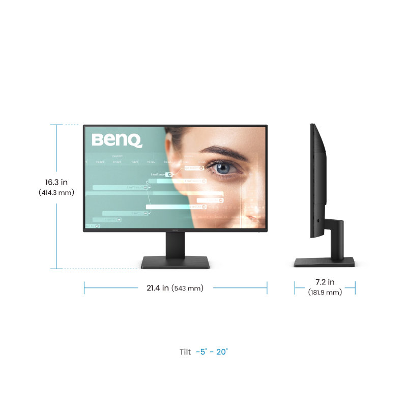 BenQ GW2491P Eye-Care 23.8 Inch IPS FHD 120Hz Monitor