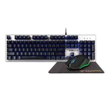 Combo Gamdias Hermes E1C 3-IN-1 Keyboard and Mouse with Mouse Pad Combo Gamdias Hermes E1C 3-IN-1 Keyboard and Mouse with Mouse Pad