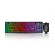 Combo Ant Esports KM1650 Pro Backlit Gaming Keyboard and Mouse