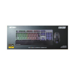 Ant Esports KM550 Wired Gaming Keyboard and Mouse Combo - Black