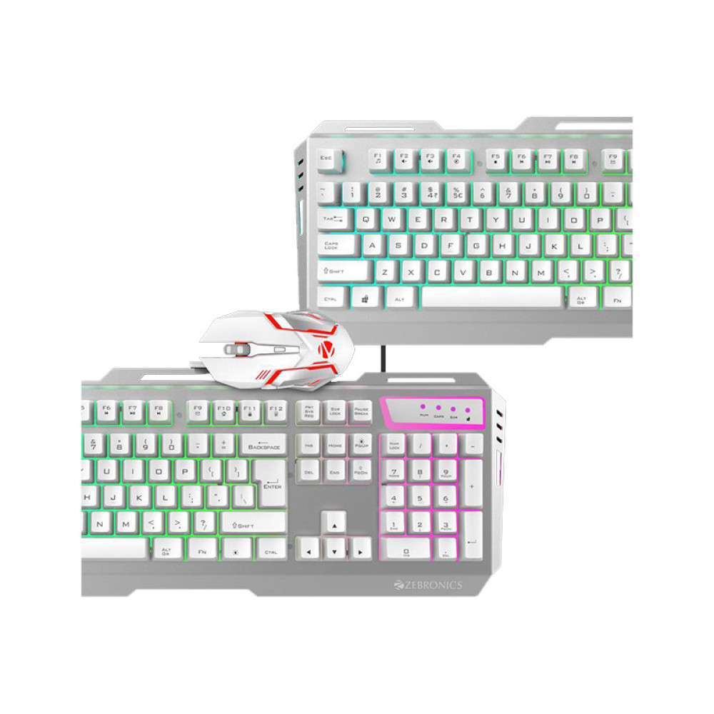 Buy Combo Zebronics ZebTransformer Gaming Keyboard + Gaming Mouse at Best Price in India only