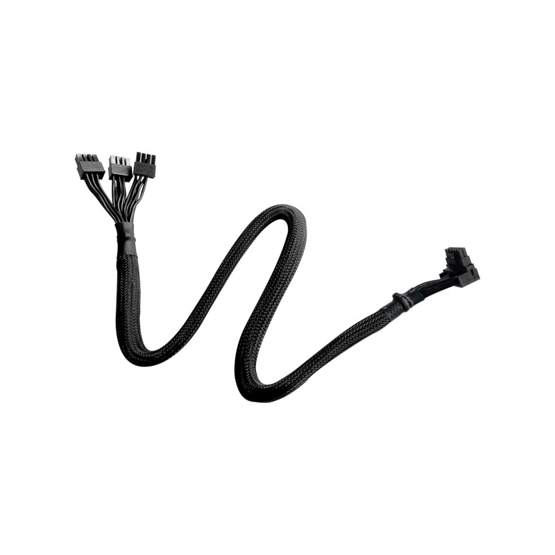 Cooler Master 12VHPWR 12+4-Pin to 3x8-Pin PCIe Gen5 600W 90Degree Adapter Cable - Type 2