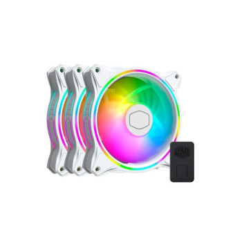 Cooler Master MasterFan MF120 Halo ARGB 3in1 White Edition