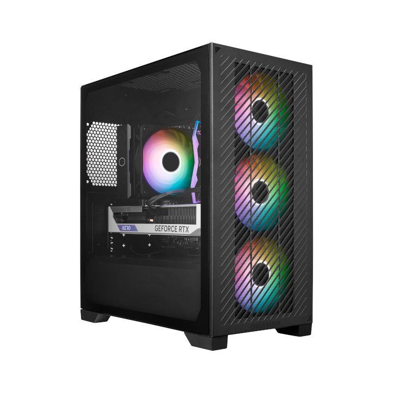 Cooler Master Elite 301 ARGB Cabinet - Black Cooler Master Elite 301 ARGB Cabinet - Black