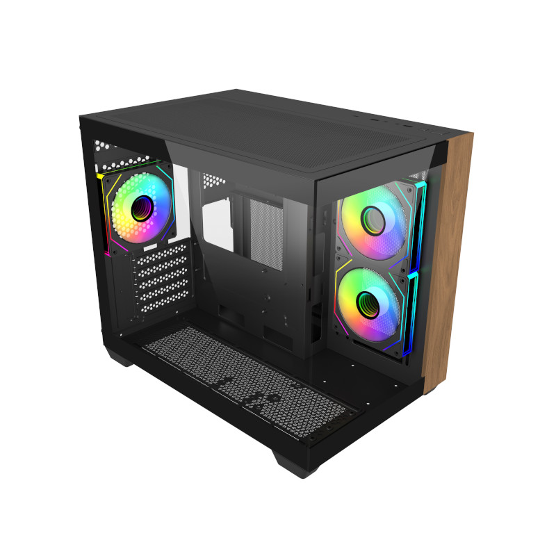 Cooler Master Elite 481 Wood Cabinet - Black