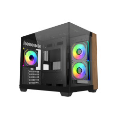 Cooler Master Elite 481 Wood Cabinet - Black