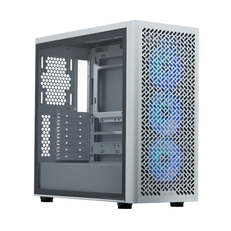 Cooler Master Elite 502 ARGB Cabinet - White