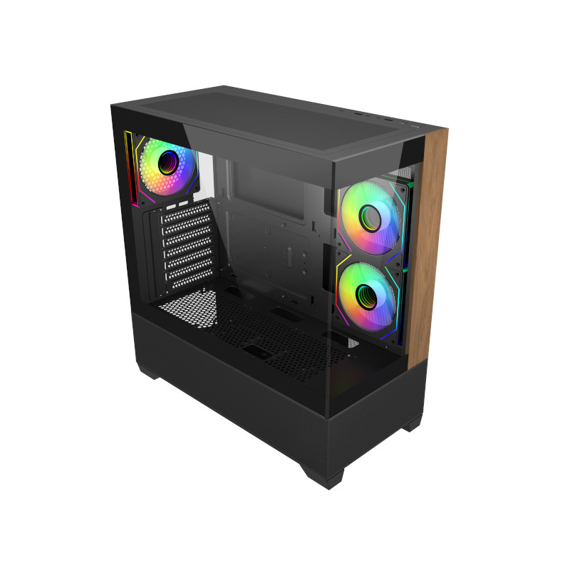 Cooler Master Elite 690 Wood Cabinet - Black Cooler Master Elite 690 Wood Cabinet - Black