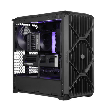 Cooler Master HAF II 500 Mid-Tower ATX Cabinet - Black