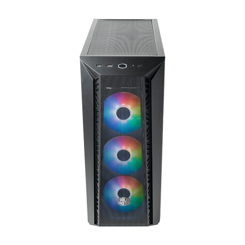 Cooler Master MasterBox 520 Mesh ARGB Mid Tower Cabinet - Black