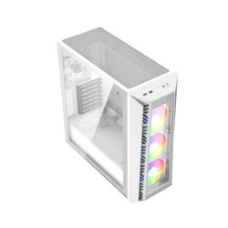 Cooler Master MasterBox 520 Mesh ARGB Mid Tower Cabinet - White Cooler Master MasterBox 520 Mesh ARGB Mid Tower Cabinet - White
