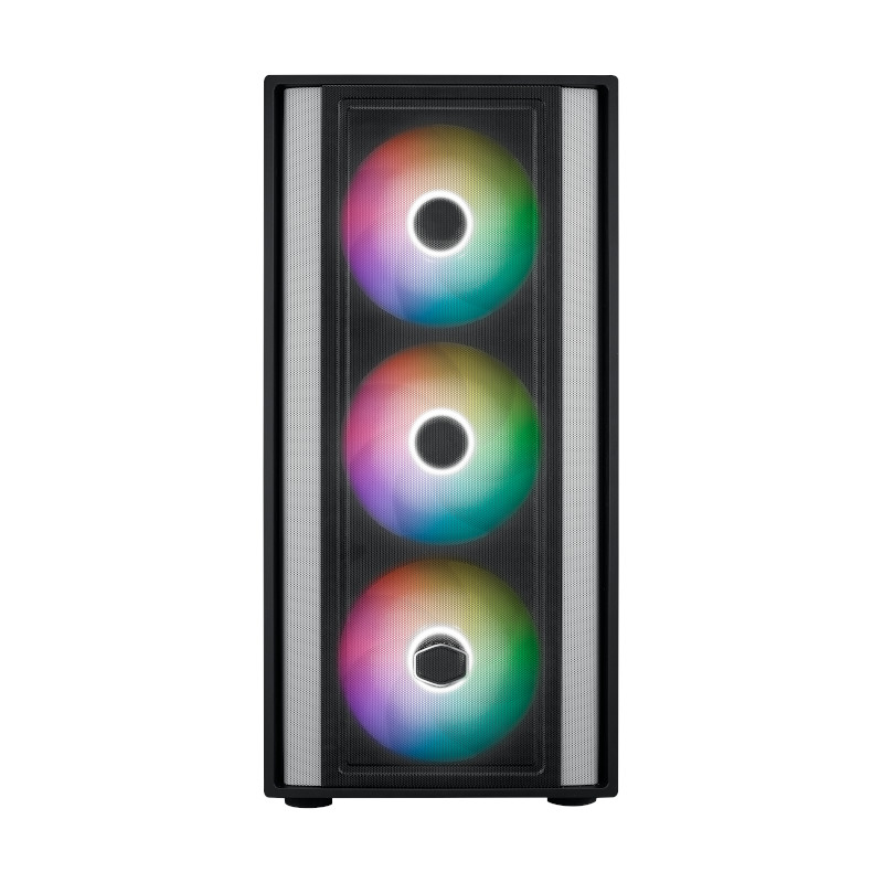 Cooler Master MasterBox 600 ARGB Mid Tower Cabinet - Black