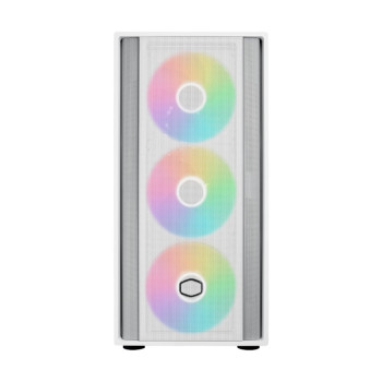 Cooler Master MasterBox 600 ARGB Mid Tower Cabinet - White