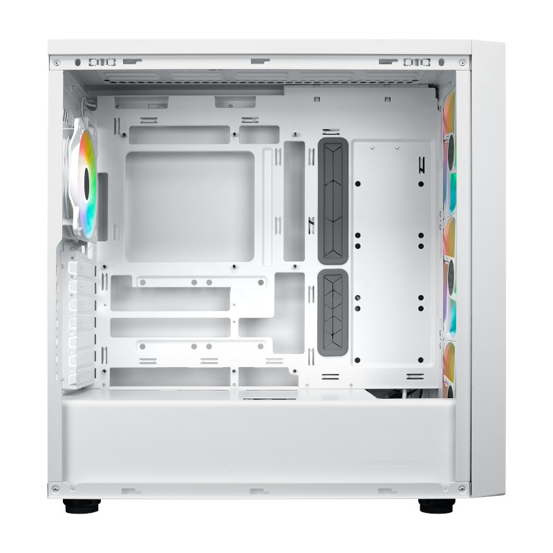 Cooler Master MasterBox 600 ARGB Mid Tower Cabinet - White Cooler Master MasterBox 600 ARGB Mid Tower Cabinet - White