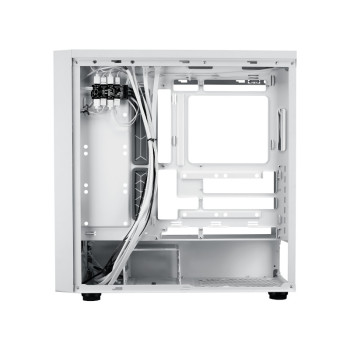 Cooler Master MasterBox 600 ARGB Mid Tower Cabinet - White Cooler Master MasterBox 600 ARGB Mid Tower Cabinet - White