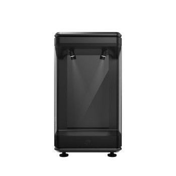 Cooler Master MasterFrame 360 STAGE LCD Mid Tower Cabinet - Black