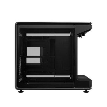 Cooler Master MasterFrame 360 STAGE LCD Mid Tower Cabinet - Black