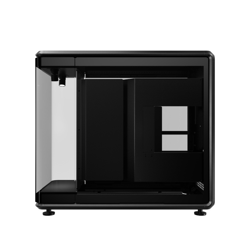 Cooler Master MasterFrame 360 PANORAMA Mid Tower Cabinet - Black