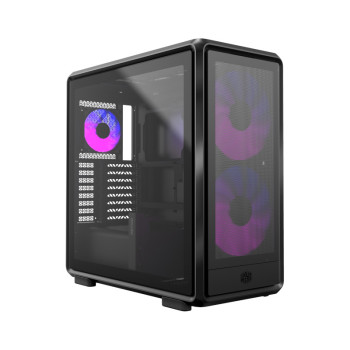 Cooler Master MasterFrame 600 Mesh Open-Frame Mid Tower Cabinet - Black