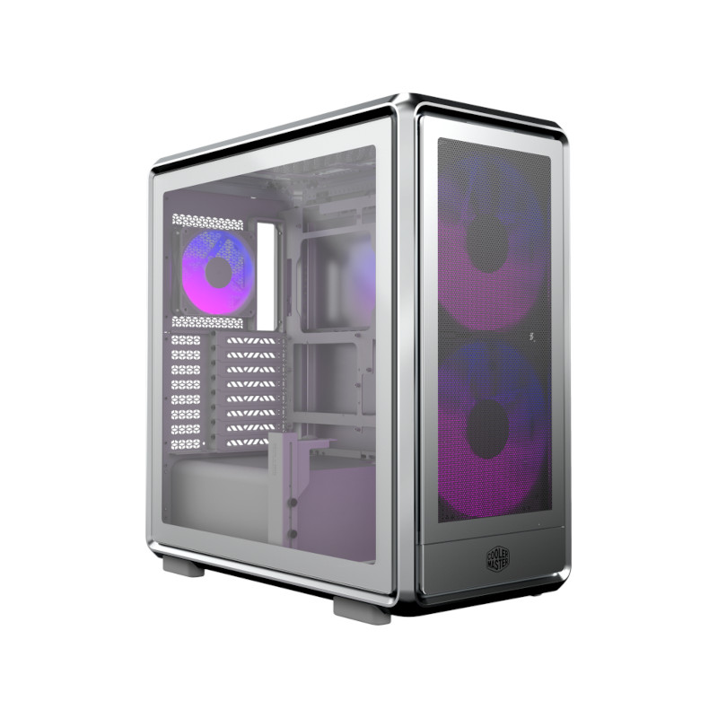 Cooler Master MasterFrame 600 Mesh Open-Frame Mid Tower Cabinet - Silver