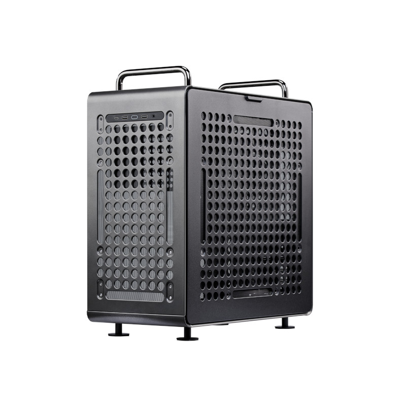Cooler Master Qube 540 Mid Tower Cabinet - Stardust Iron Cooler Master Qube 540 Mid Tower Cabinet - Stardust Iron