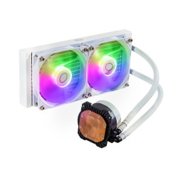 Cooler Master MasterLiquid 240L Core ARGB Liquid CPU Cooler - White