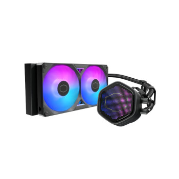 Cooler Master MasterLiquid Atmos II 240 Pixel LED Liquid CPU Cooler - Black Cooler Master MasterLiquid Atmos II 240 Pixel LED Liquid CPU Cooler - Black