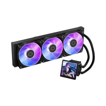Cooler Master MasterLiquid Core LCD 360 4-Inch ARGB Liquid CPU Cooler